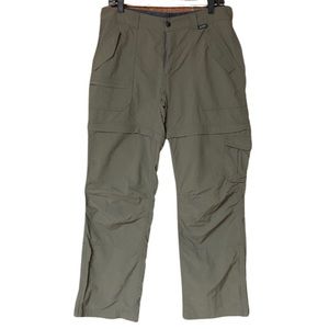 EASTERN MOUNTAIN SPORTS Women’s Brown Convertible Hiking Outdoors Pants